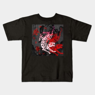 Tiger Fire Kids T-Shirt